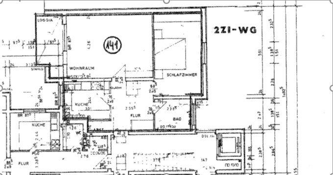 Etagenwohnung Braunschweig Nordstadt - 2 Zimmer, 64 m&sup2;, 189.000&euro; | Angebot:27273539