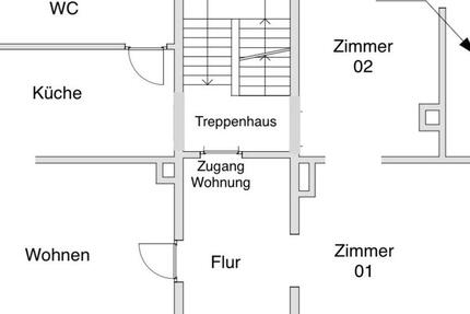 Hohenhameln Ortskern 3 Zimmerwohnung 3 zimmer