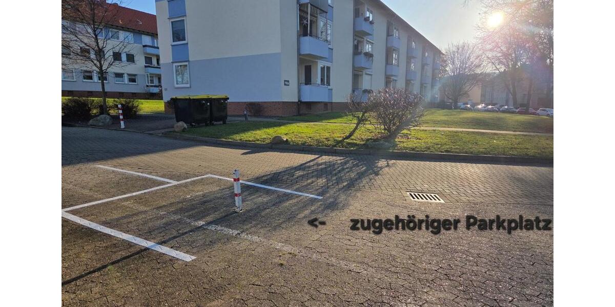 3 Zimmer Wohnung mit Balkon+Stellplatz in Salzgitter-Bad -Erbpach 3 zimmer