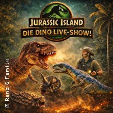 Jurassic Island - Die Dino Live-Show 29.03.2026 LINDENHALLE WOLFENBÜTTEL