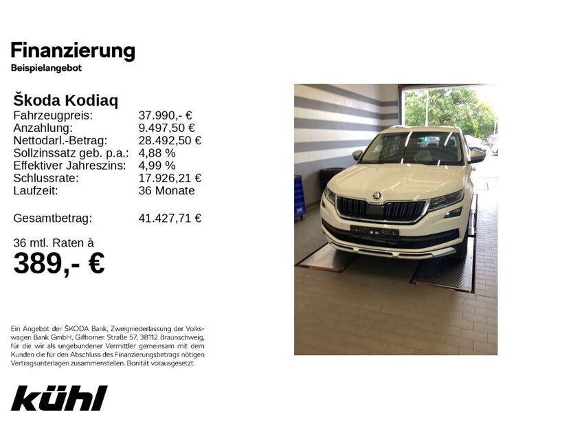 Skoda Kodiaq 61.598 km 37.690 € Hildesheim 31137