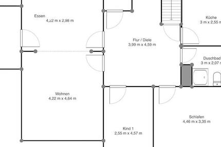 Wohnung Goslar OS Hahnenklee-Bockswiese - 3 Zimmer, 92 m&sup2;, 690&euro; | Angebot:25205475
