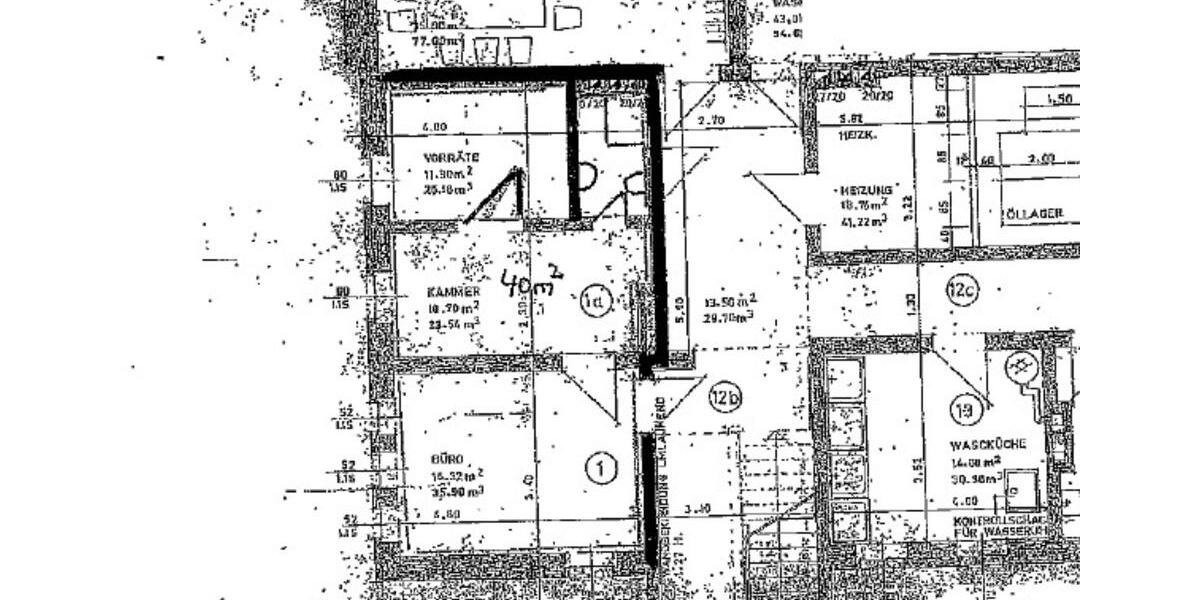 40qm Wohnung in stilvollen Villa barrierefrei renoviert 38228 1.5 zimmer