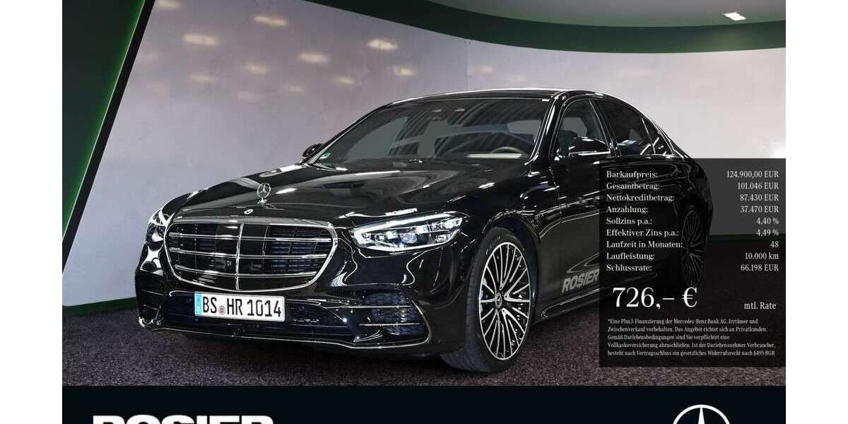 Mercedes-Benz S 450 9.900 km 124.900 &euro; Braunschweig 38122