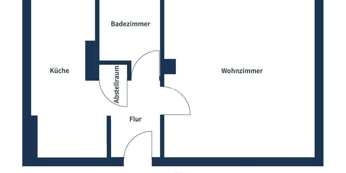 Charmante 1-Zimmer-Wohnung im Erdgeschoss mit Keller und Stellplatz - Erbpacht vorhanden 1 zimmer
