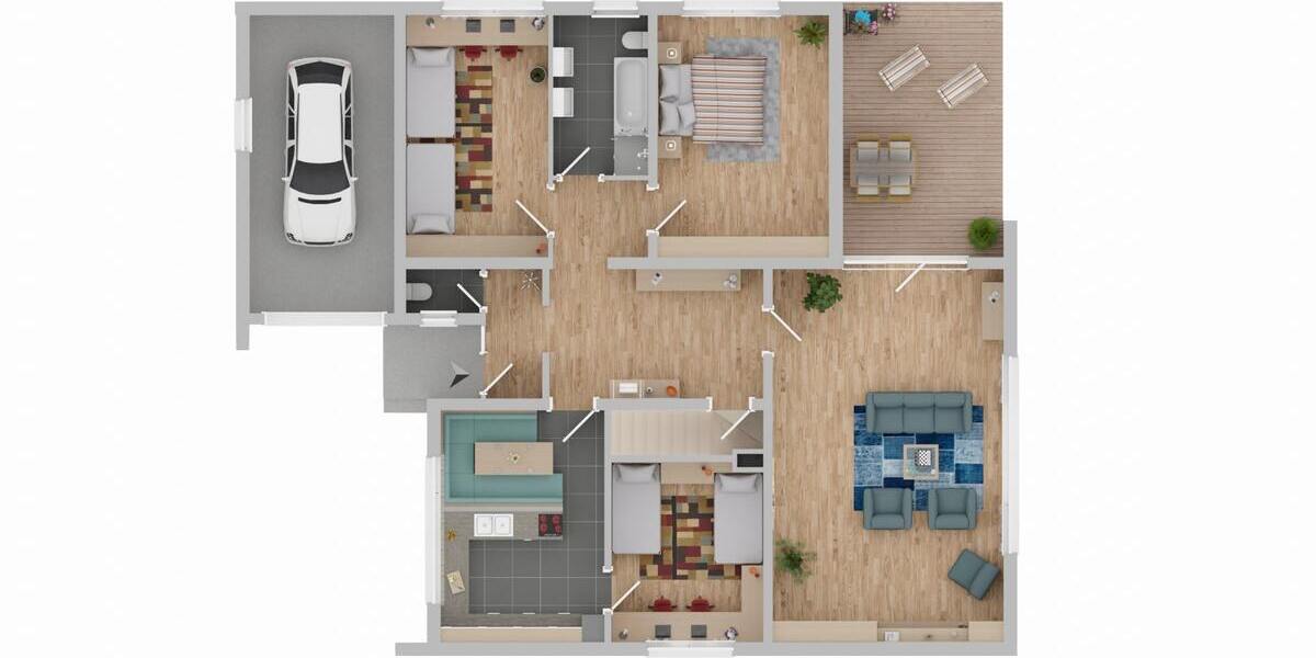 Bungalow mit Blick ins Grüne - Bungalow Bockenem Volkersheim | Angebot:24875994