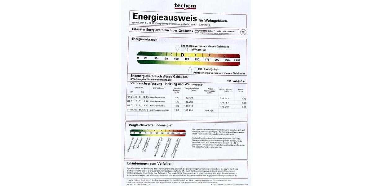Etagenwohnung Salzgitter - 3 Zimmer, 63 m&sup2;, 119.000&euro; | Angebot:26762821