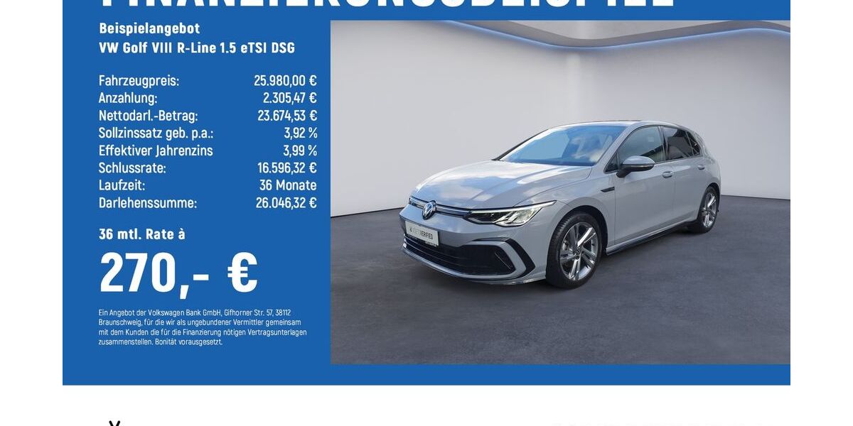 VW Golf 21.400 km 25.980 &euro; Braunschweig 38124