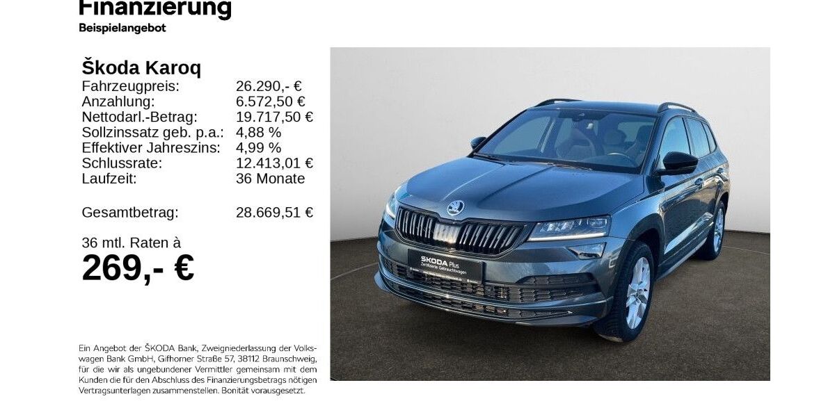 Skoda Karoq 73.134 km 25.990 &euro; Hildesheim 31137
