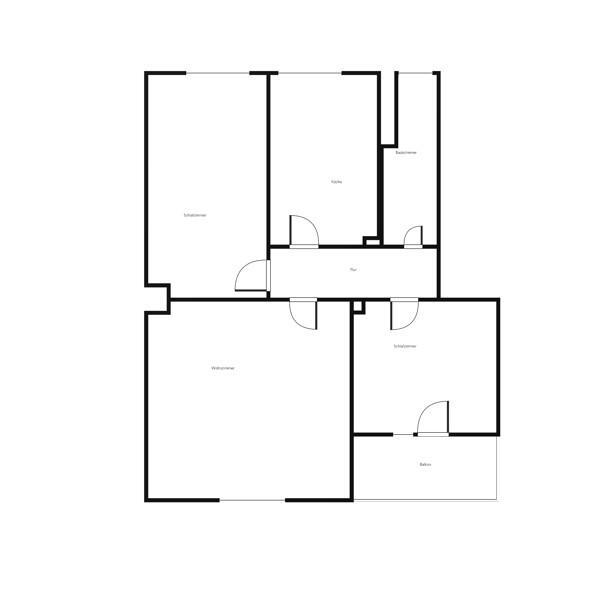 Nimm mich! 3-Zimmer-Wohnung zimmer