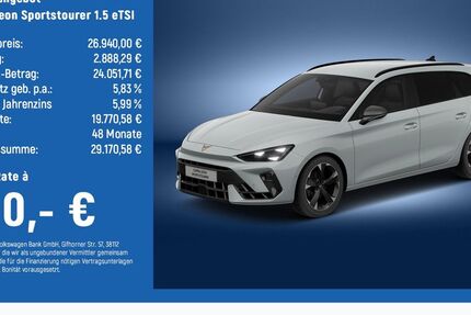 Cupra Leon 31.170 km 26.375 &euro; Braunschweig 38114