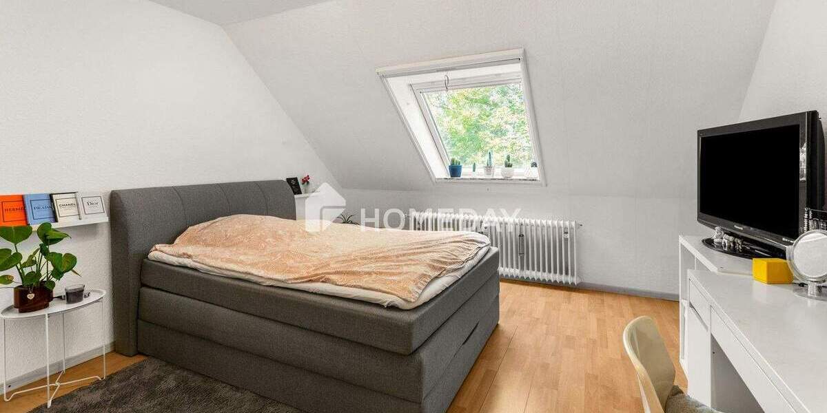 Charmante 3-Zimmer-Dachgeschosswohnung mit Keller, Garage und schönem Ausblick 3 zimmer