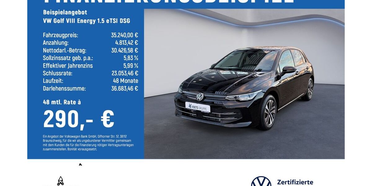 VW Golf 6.500 km 35.840 &euro; Wolfenbüttel 38304