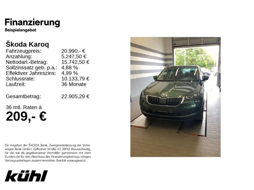 Skoda Karoq 65.950 km 20.690 € Hildesheim 31137