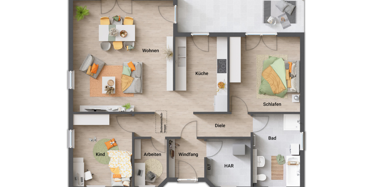 Einfamilienhaus Salzgitter Gebhardshagen - 4 Zimmer, 108 m&sup2;, 393.150&euro; | Angebot:26243027