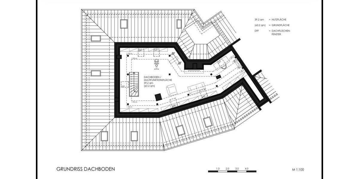 Dachgeschoßwohnung Braunschweig Lehndorf-Watenbüttel - 4.5 Zimmer, 180 m&sup2;, 729.000&euro; | Angebot:26615431