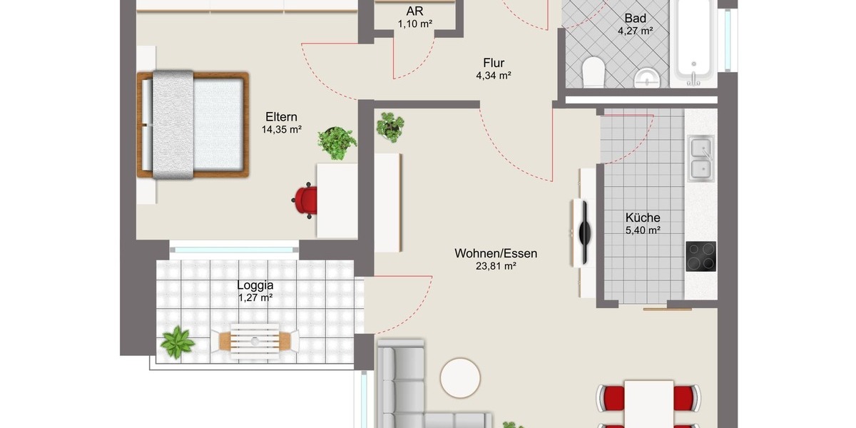 Wohnen oder Kapitalanlage - Etagenwohnung Peine | Angebot:27129706
