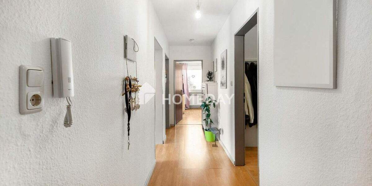 Charmante 3-Zimmer-Dachgeschosswohnung mit Keller, Garage und schönem Ausblick 3 zimmer