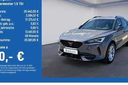 Cupra Formentor 56.764 km 21.740 &euro; Wolfenbüttel 38304
