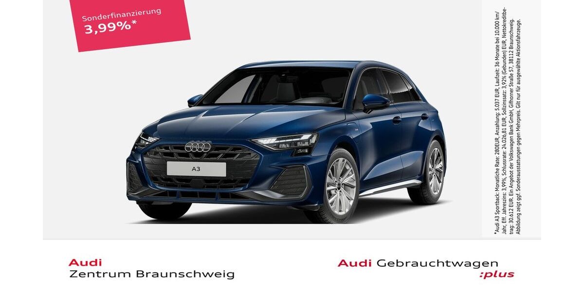 Audi A3 4.300 km 45.450 € Braunschweig 38124