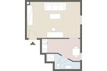 Möbliertes 1-Zimmer Apartment (25 qm) am Hauptcampus der Uni
