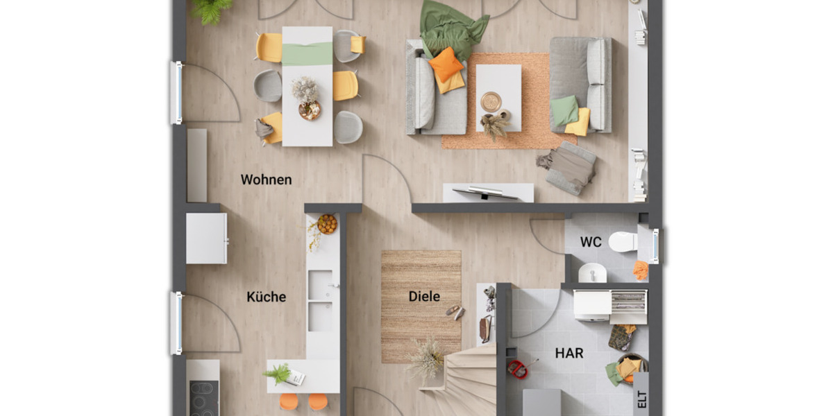 Einfamilienhaus Salzgitter Ringelheim - 4 Zimmer, 129 m&sup2;, 381.950&euro; | Angebot:26154995