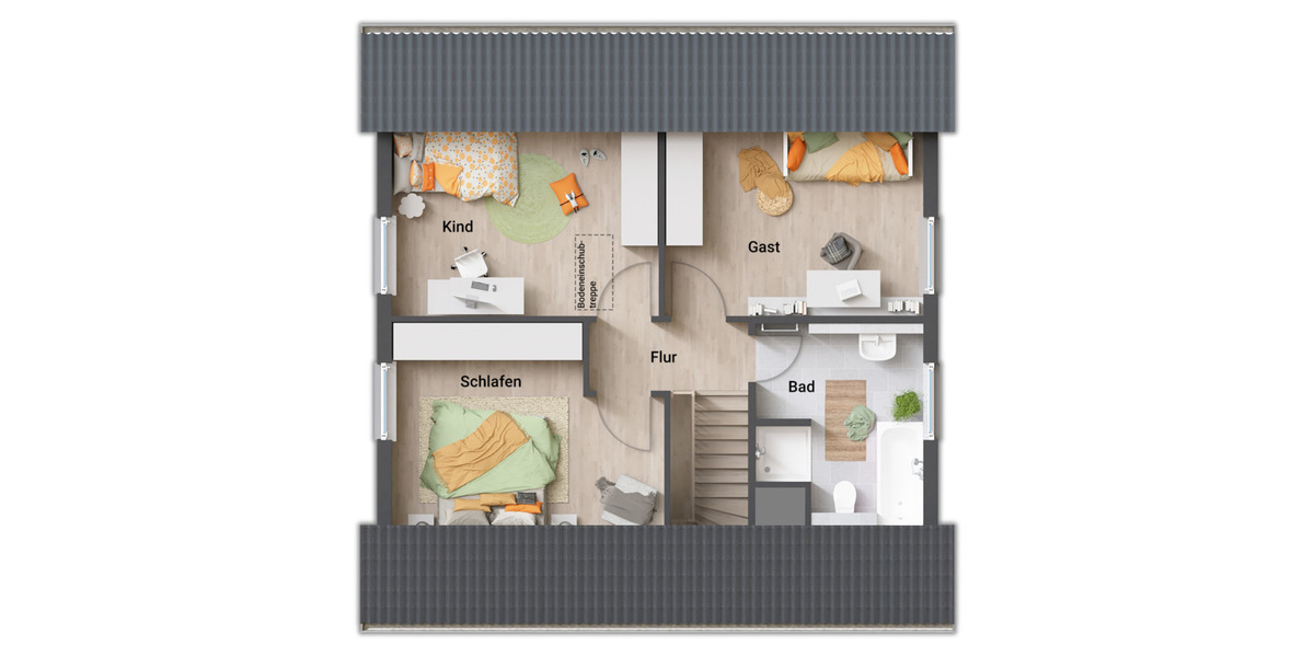 Einfamilienhaus Wendeburg Meerdorf - 5 Zimmer, 119 m&sup2;, 315.450&euro; | Angebot:26358312