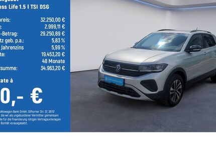 VW T-Cross 6.344 km 30.950 &euro; Braunschweig 38124