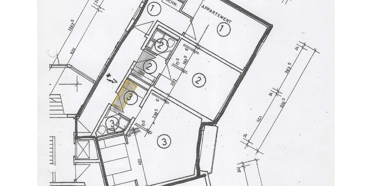Etagenwohnung Wolfenbüttel - 1 Zimmer, 42 m&sup2;, 57.000&euro; | Angebot:25138926