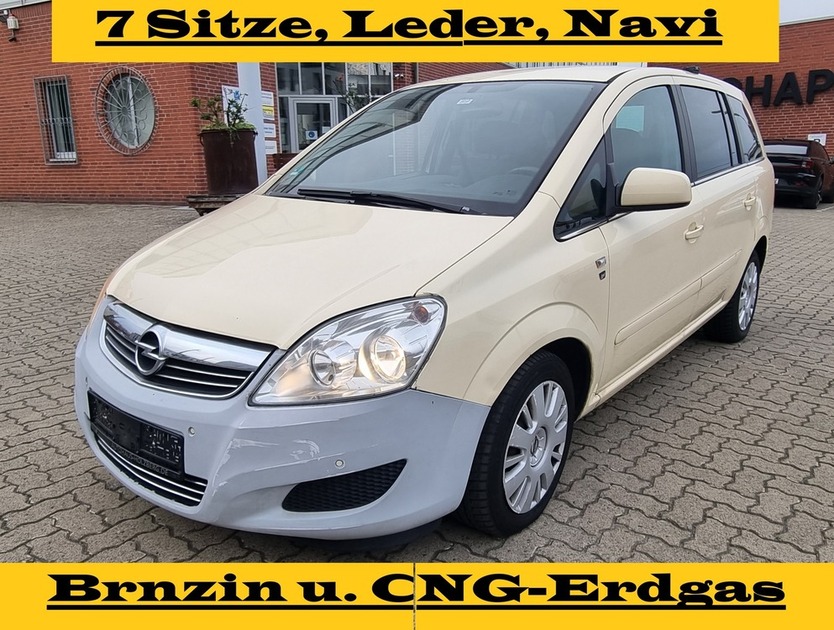 Zafira 1.6 Edit111,CNG,7Sitze,Leder,Navi,1Hand