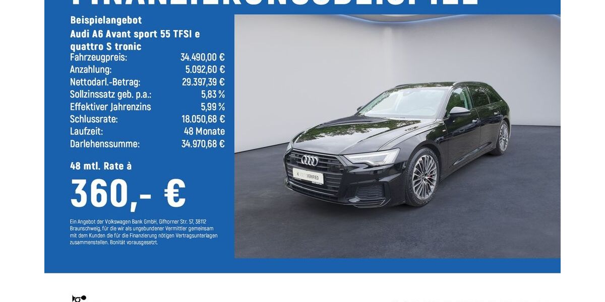 Audi A6 72.250 km 34.490 &euro; Braunschweig 38122