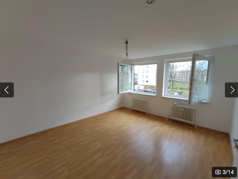 Sonnige DreiZimmerwohnung Frisch renoviert am See