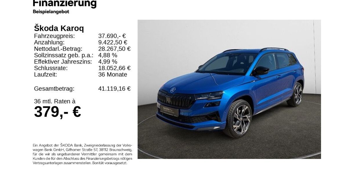 Skoda Karoq 24.240 km 36.870 &euro; Hildesheim 31137