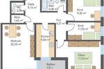 Etagenwohnung Goslar Steinberg - 4 Zimmer, 93 m&sup2;, 740&euro; | Angebot:26757442