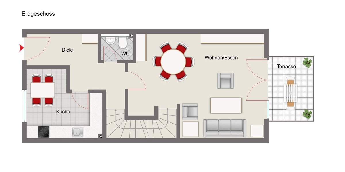 Ankommen. Einziehen. Wohlfühlen. - Reihenmittelhaus Hildesheim Itzum | Angebot:27298307