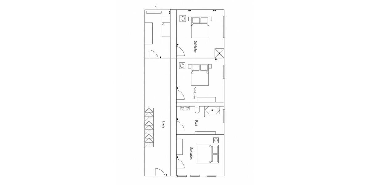 Doppelhaushälfte Bad Salzdetfurth - 6 Zimmer, 140 m&sup2;, 159.000&euro; | Angebot:27195367