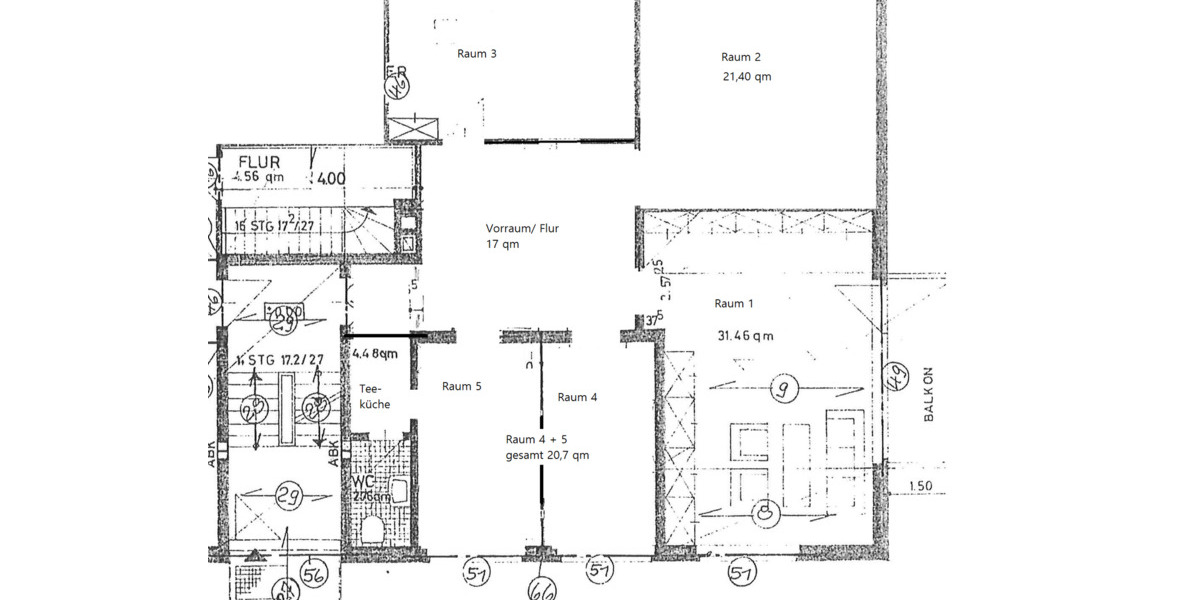 Gewerbeobjekt Hildesheim Süd - 4 Zimmer, 118 m&sup2;, 1.195&euro; | Angebot:24708875