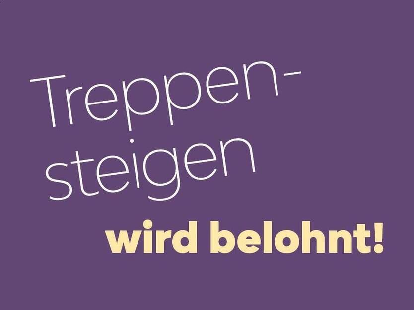3 Zimmer mit Balkon mit bester Aussicht für den nächsten Schritt - ideal zu zweit