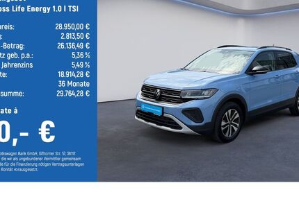 VW T-Cross 3.493 km 28.950 &euro; Braunschweig 38124