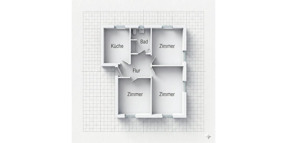 Erdgeschoßwohnung Goslar Jürgenohl - 3 Zimmer, 73 m&sup2;, 650&euro; | Angebot:26200927