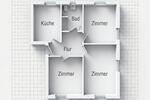 Erdgeschoßwohnung Goslar Jürgenohl - 3 Zimmer, 73 m&sup2;, 650&euro; | Angebot:26200927