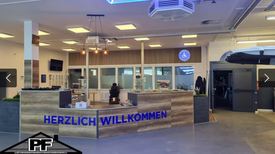 Top AutohausGewerbefläche ca. 1.000 m² + optional 2.185 m² HallenWerkstattfläche in guter Lage von Salzgitter-Bad zimmer