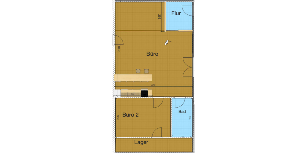 Büro in Sickte, Bürofläche, Büroräume, Praxis, Geschäftsräume zimmer