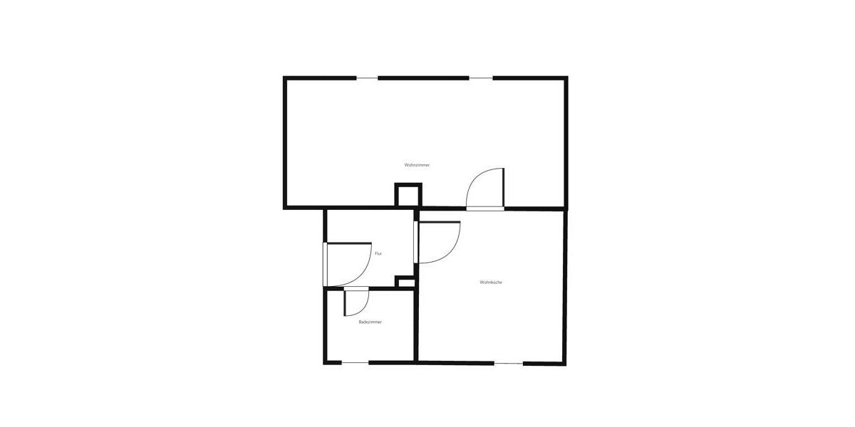 Dachgeschoßwohnung Braunschweig Lehndorf-Watenbüttel - 1 Zimmer, 36 m&sup2;, 354&euro; | Angebot:25583243