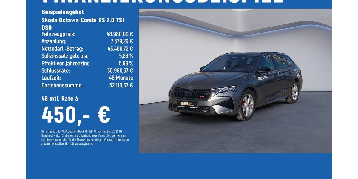 Skoda Octavia 3.508 km 48.480 &euro; Braunschweig 38124