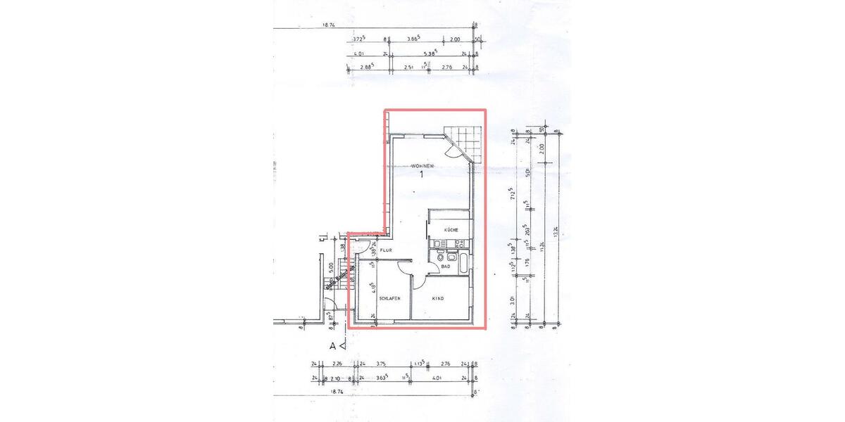 Etagenwohnung Braunschweig Broitzem - 3 Zimmer, 78 m&sup2;, 239.000&euro; | Angebot:27192951