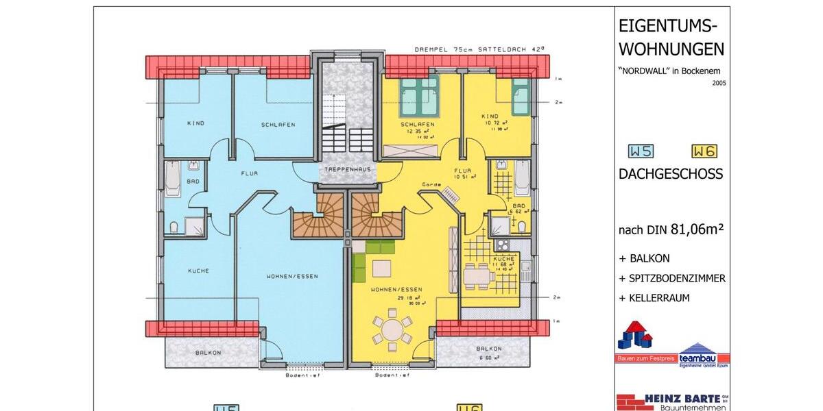 Maisonettenwohnung Bockenem - 4 Zimmer, 101 m&sup2;, 179.000&euro; | Angebot:26225860