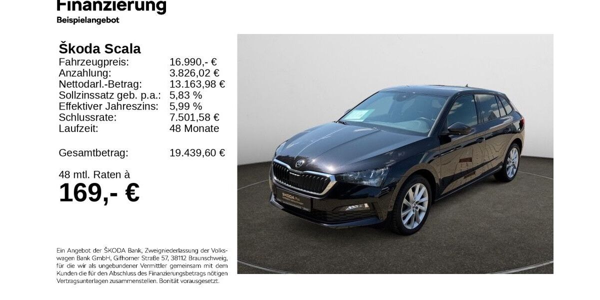 Skoda Scala 85.018 km 16.690 &euro; Hildesheim 31137