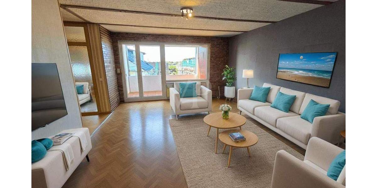 Gut geschnittene 3-Zi. ETW mit separatem WC und Loggia 3 zimmer