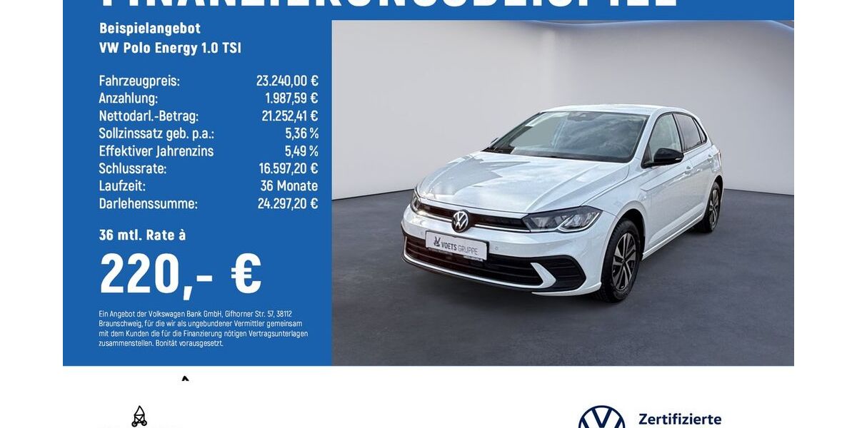 VW Polo 6.500 km 24.440 &euro; Wolfenbüttel 38304